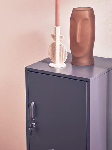 Grey One Door Locker Cabinet