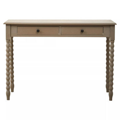Heritage Two Drawer Desk Natural Wash