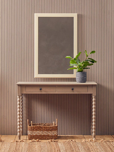 Heritage Two Drawer Desk Natural Wash