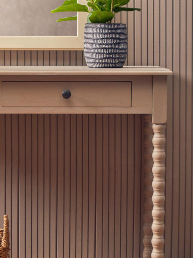 Heritage Two Drawer Desk Natural Wash
