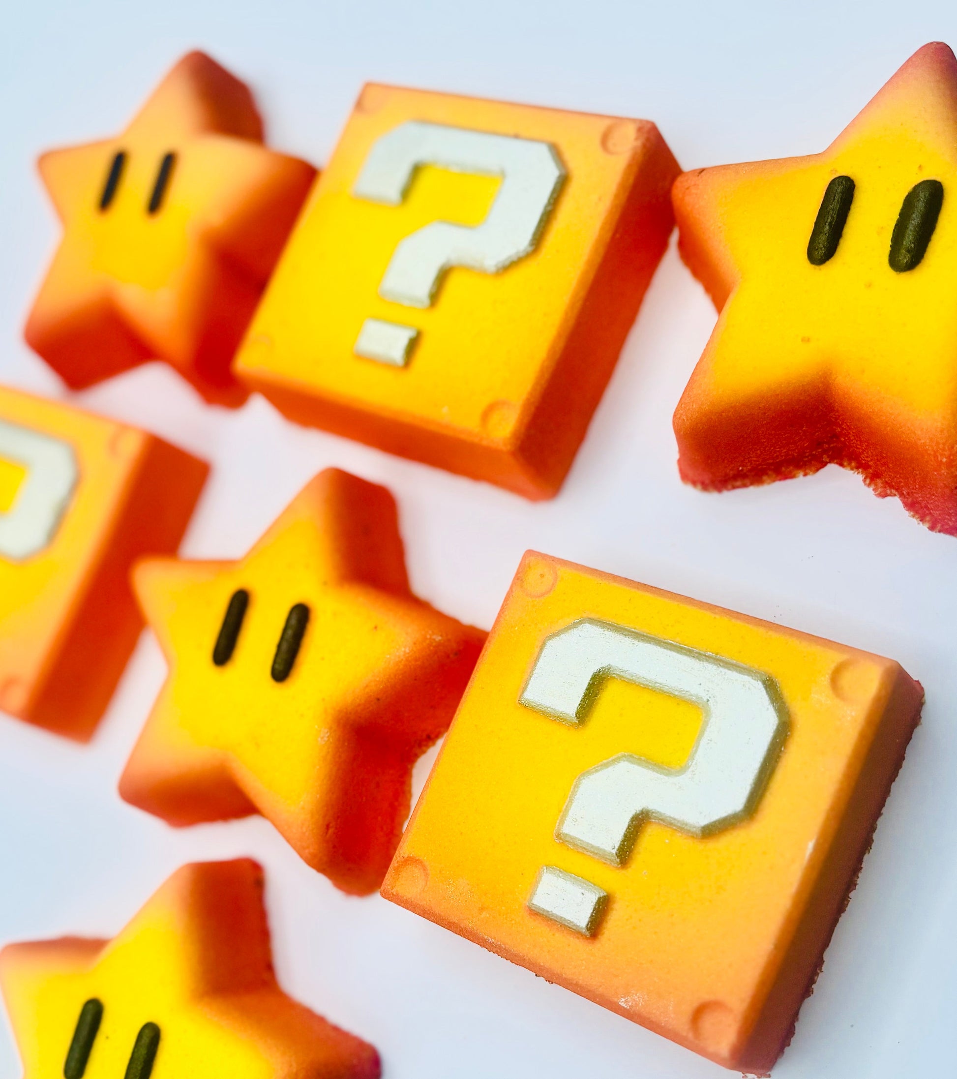 Mario Question Box Bath Bomb