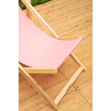 Pink Deckchair