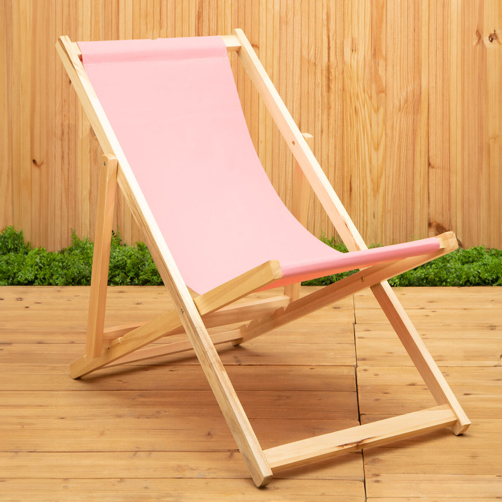 Pink Deckchair