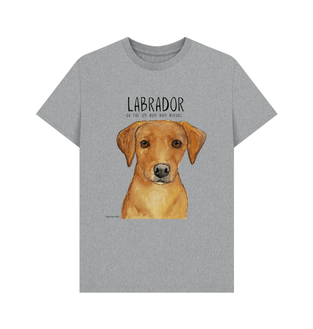 Fox Red Labrador Men's Tee Snack Goals and Tail Wags