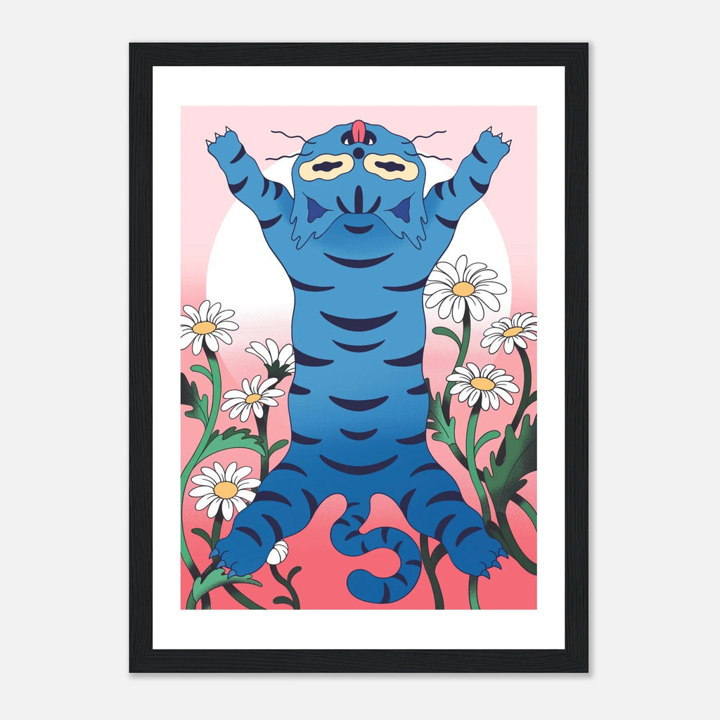 Cat's Whole Life Framed Print