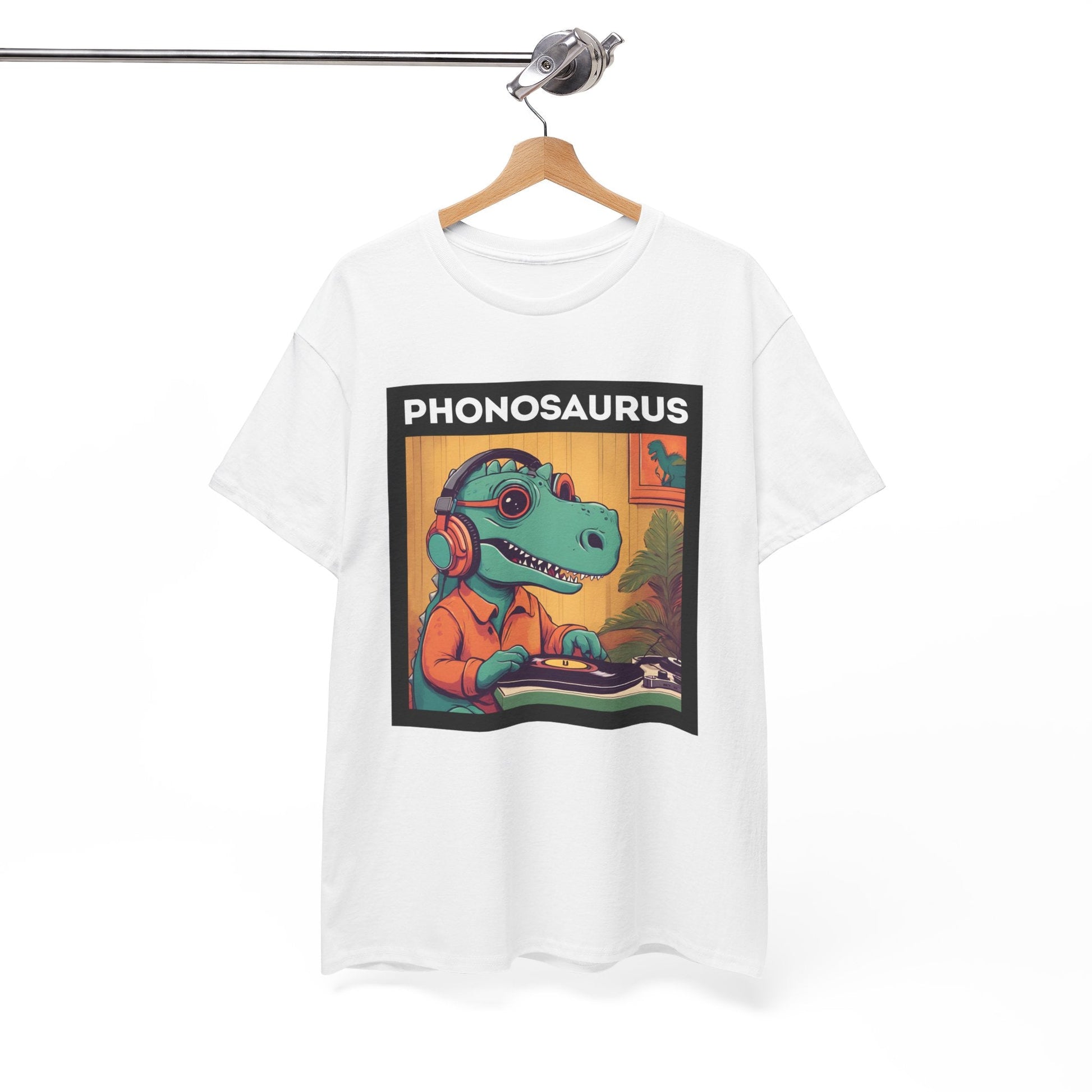 Phonosaurus Men's Vinyl T-Shirt