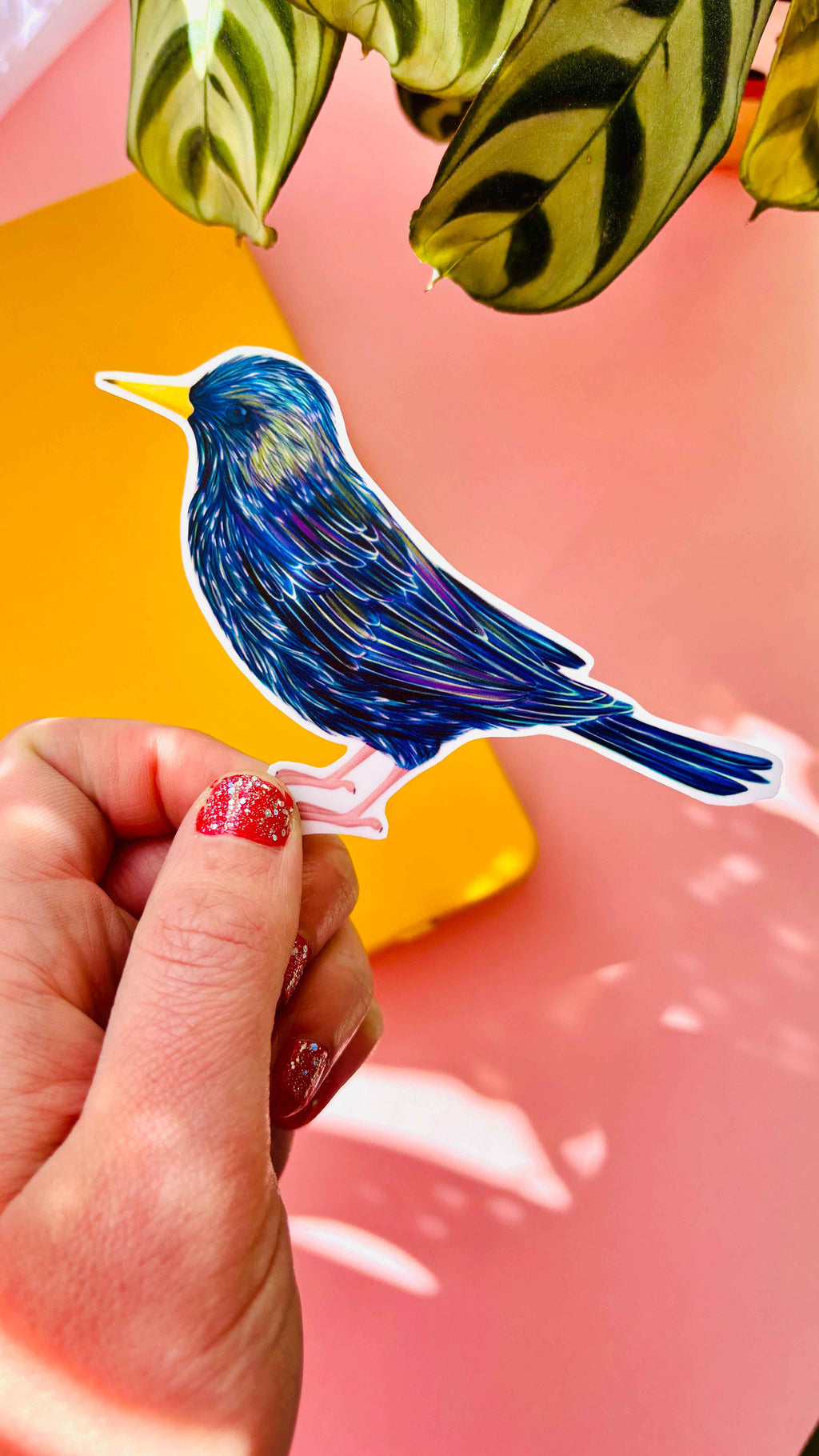 Garden Birds 10cm Vinyl Stickers Nature Inspired Waterproof Decals