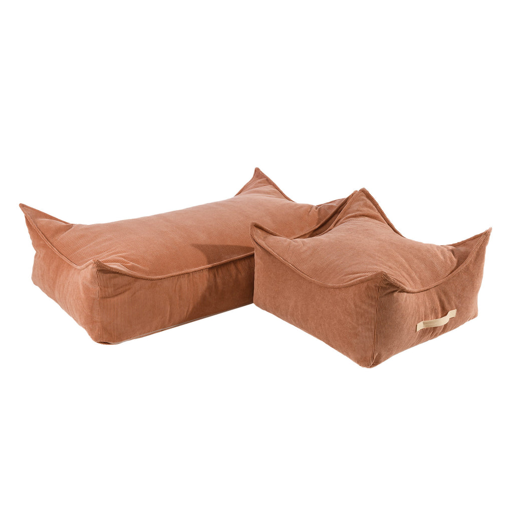 MeowBaby® Corduroy Square Pouf – Creative Kids’ Play Space by MeowBaby at www.brixbailey.com