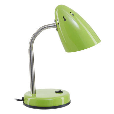 Green Gloss Desk Lamp with Adjustable Arm