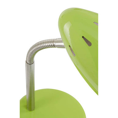 Green Gloss Desk Lamp with Adjustable Arm