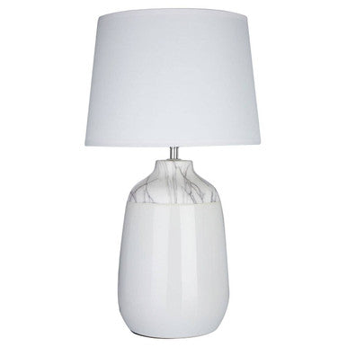 White Ceramic Table Lamp