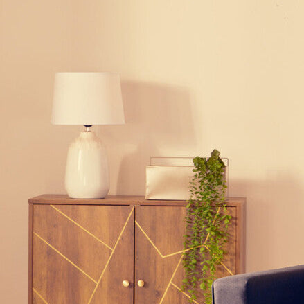 White Ceramic Table Lamp