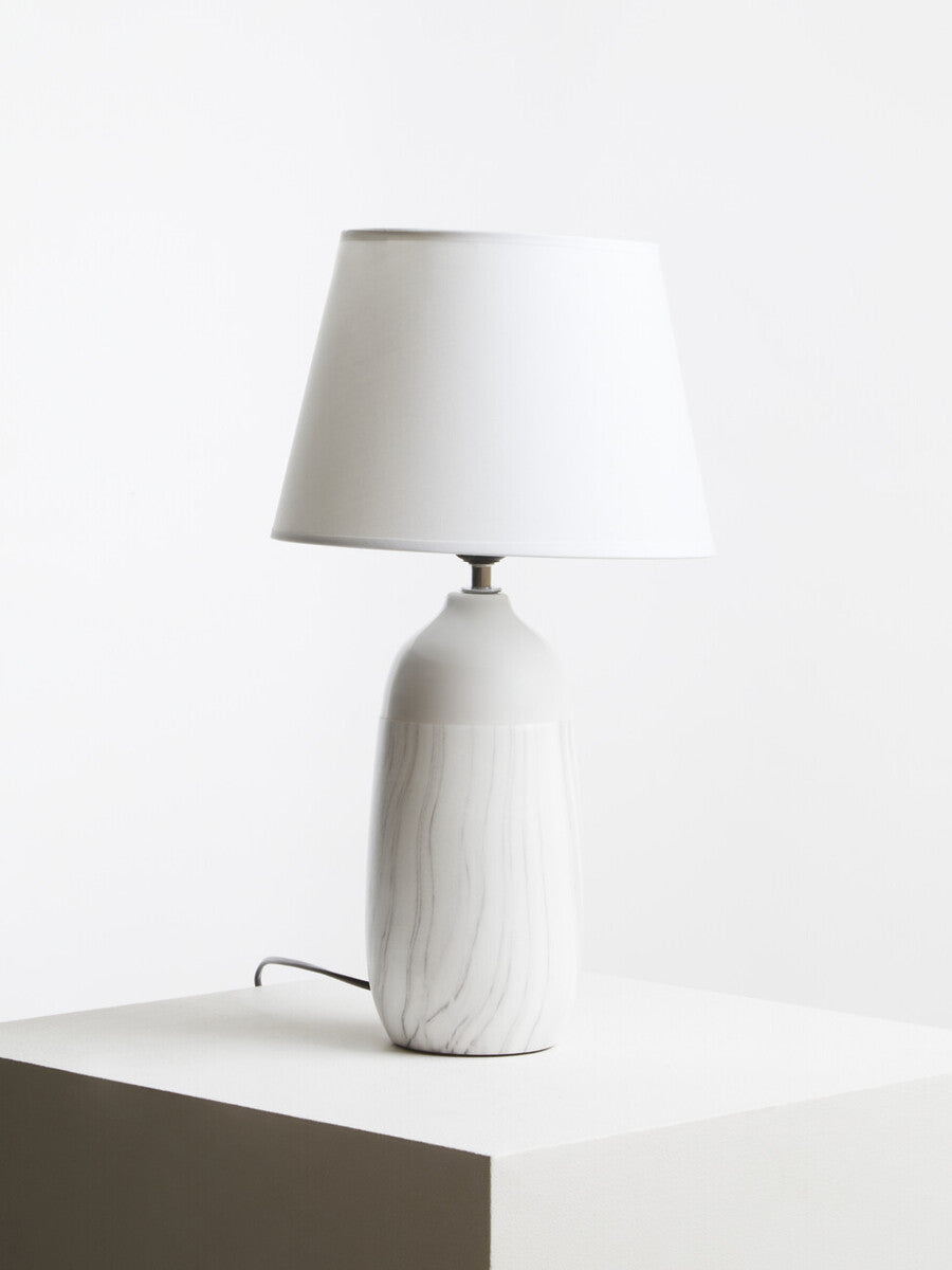 White Ceramic Table Lamp