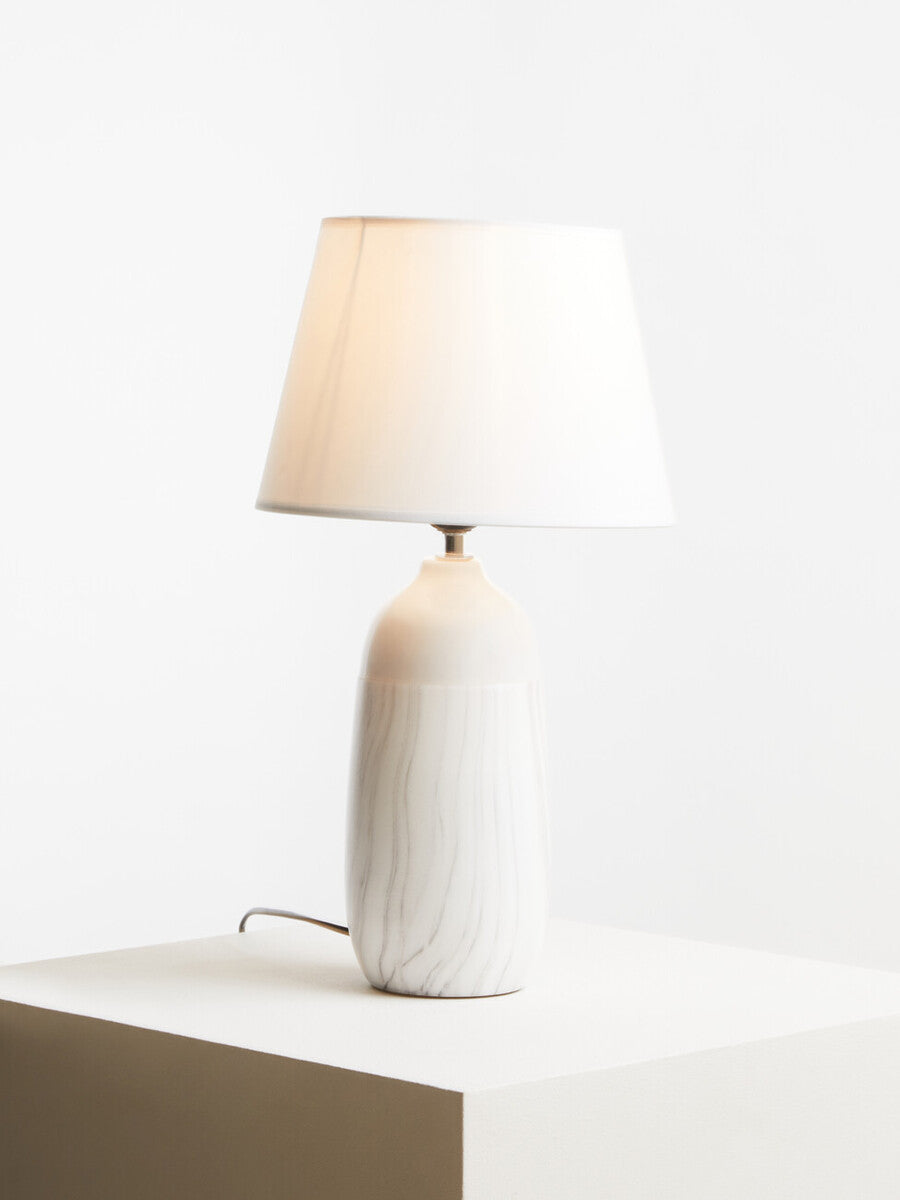 White Ceramic Table Lamp