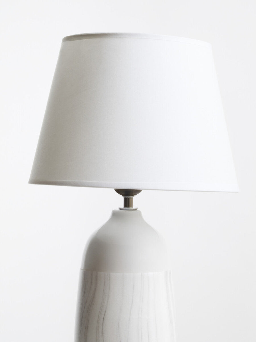 White Ceramic Table Lamp