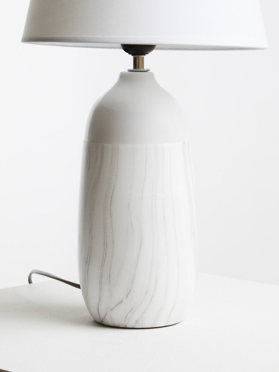 White Ceramic Table Lamp