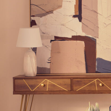 White Ceramic Table Lamp