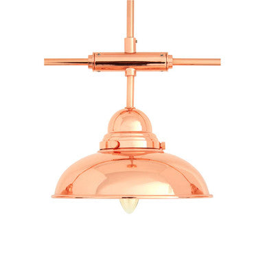 Jasper 3 Pendant Copper Finish Light