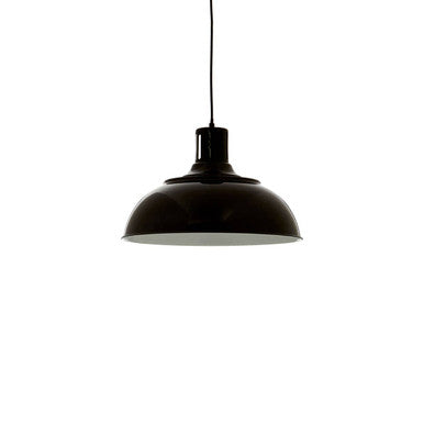 Black Metal Pendant Light