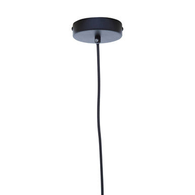 Black and Copper Pendant Light