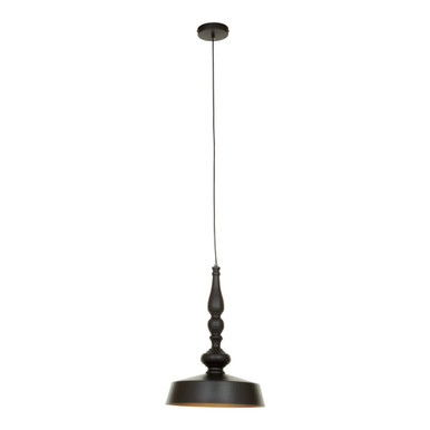Small Black and Gold Pendant Light