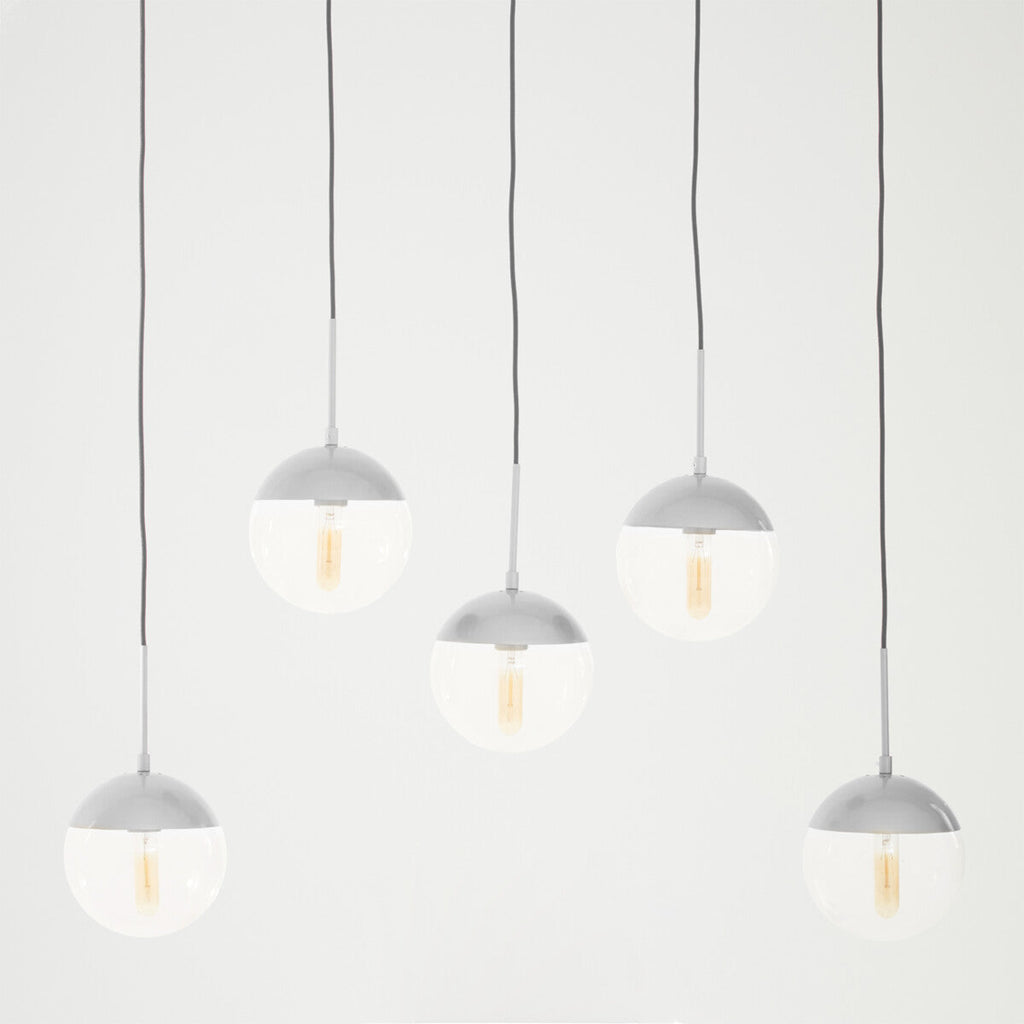 Chrome 5 Pendant Light