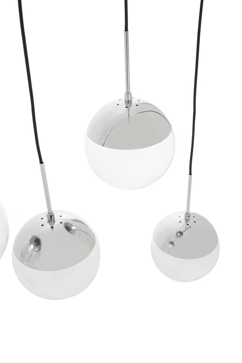 Chrome 5 Pendant Light