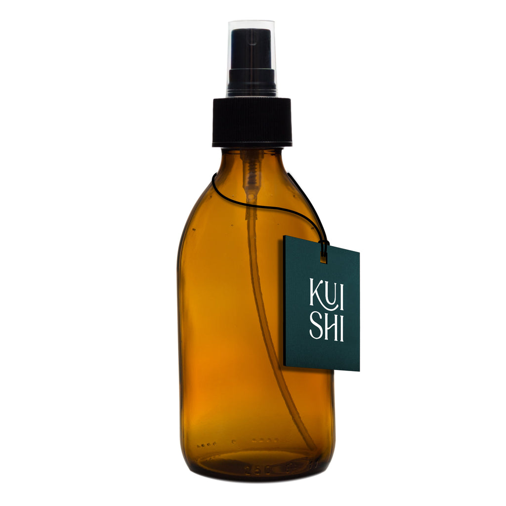 Amber Glass Spray Bottle for Home Fragrance