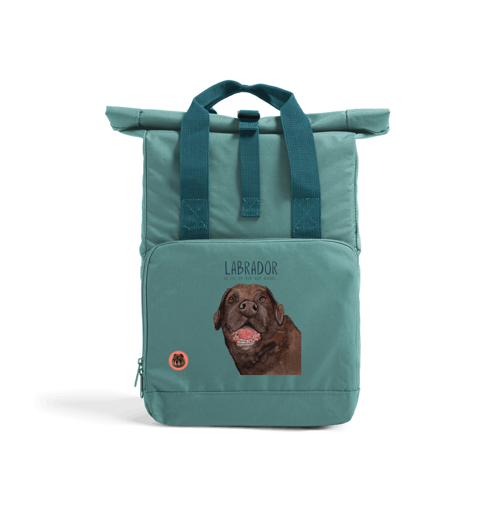 Chocolate Labrador Eco Backpack