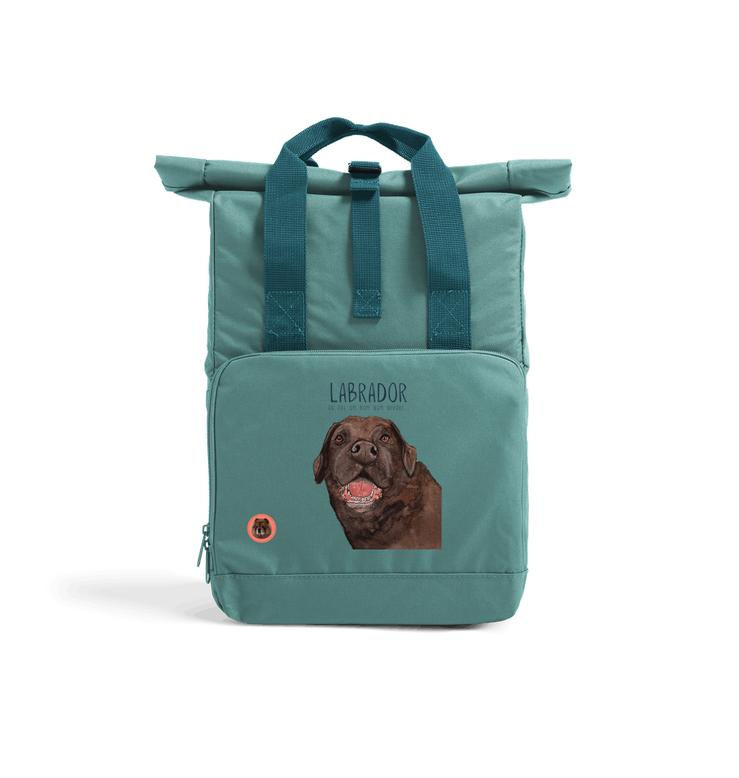 Chocolate Labrador Eco Backpack