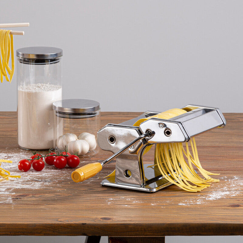 Chrome Multi Pasta Maker and Dryer Set