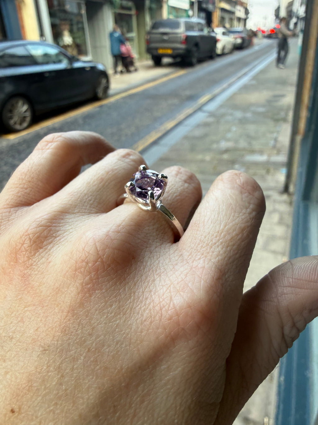 Maxi Amethyst Treasured Chest Ring