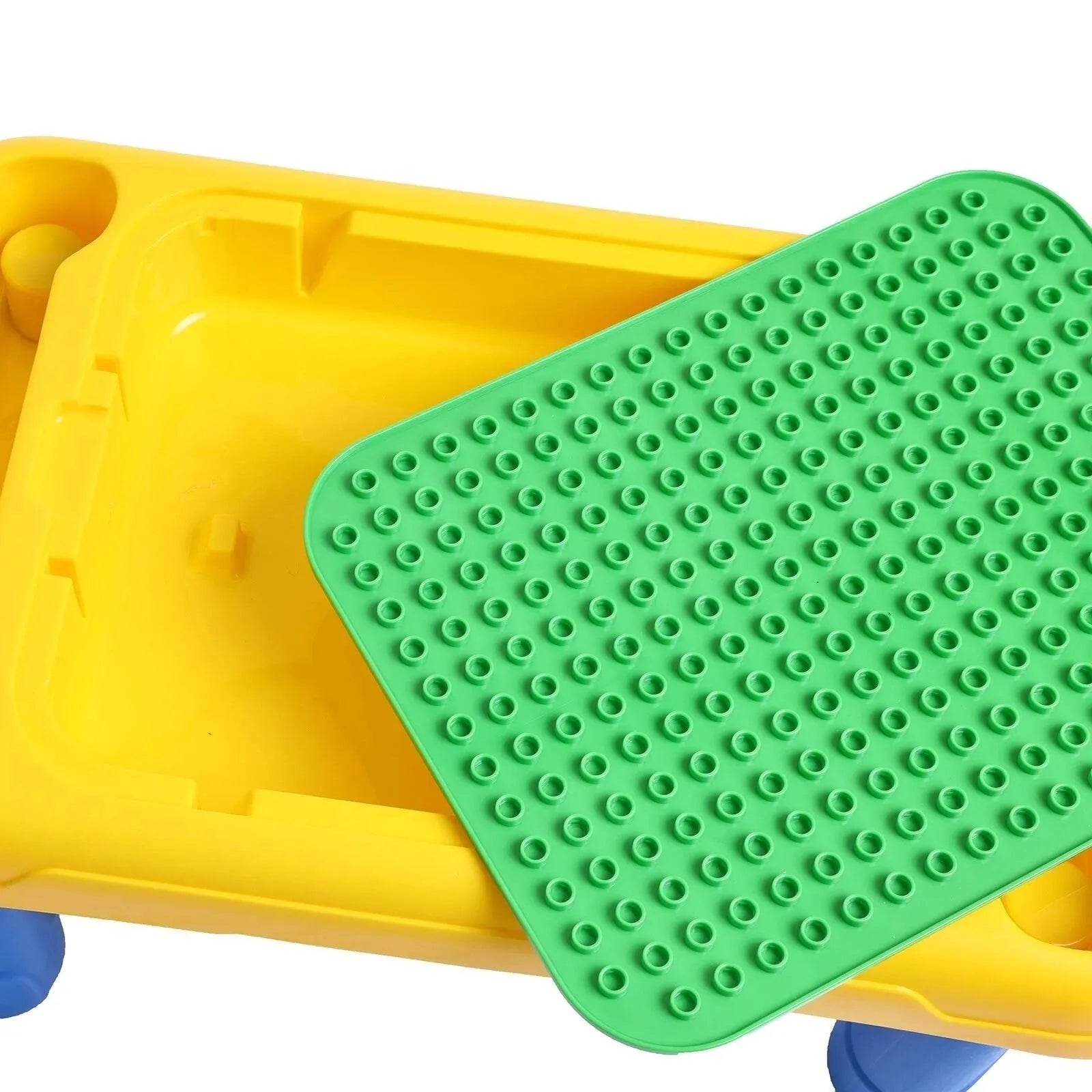 Baby Activity Table with 64 Building Blocks