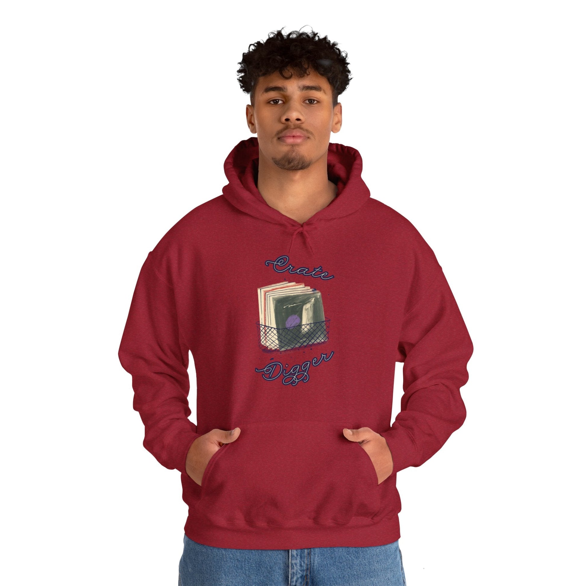 Crate Digger Men's Hoodie