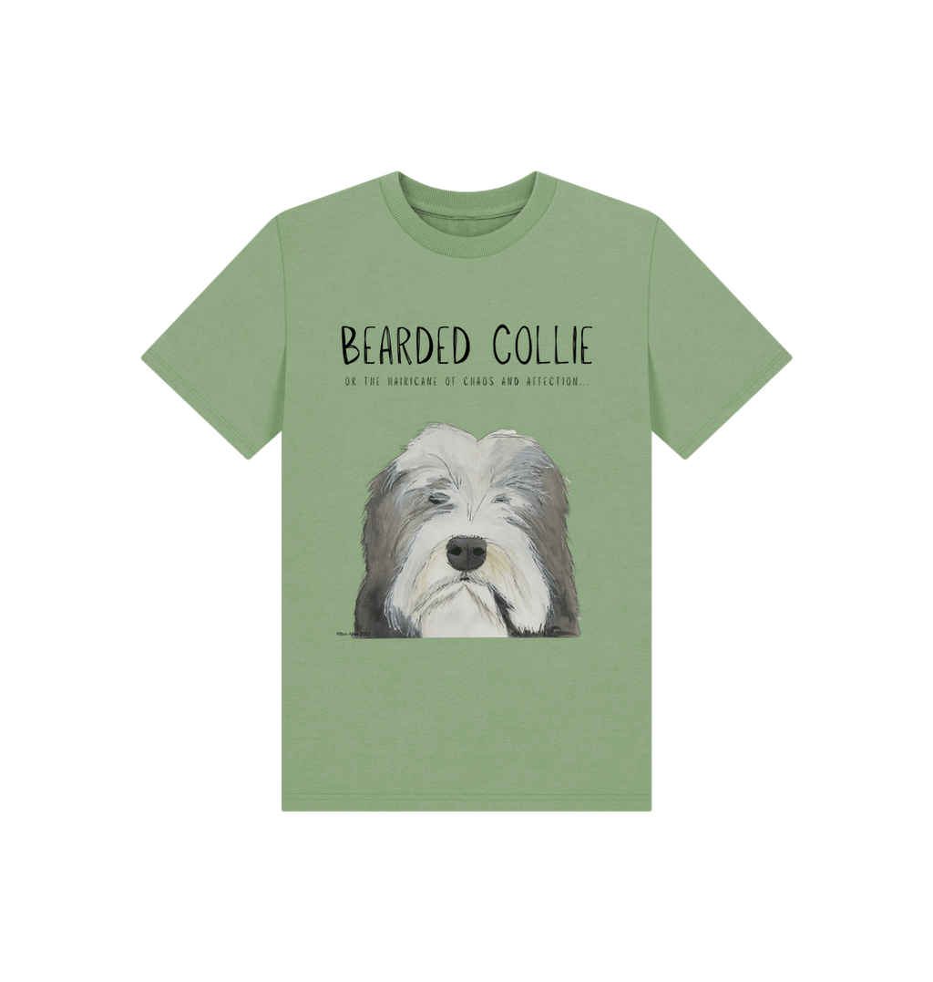 Tiny Hairicane Bearded Collie Child's T-Shirt