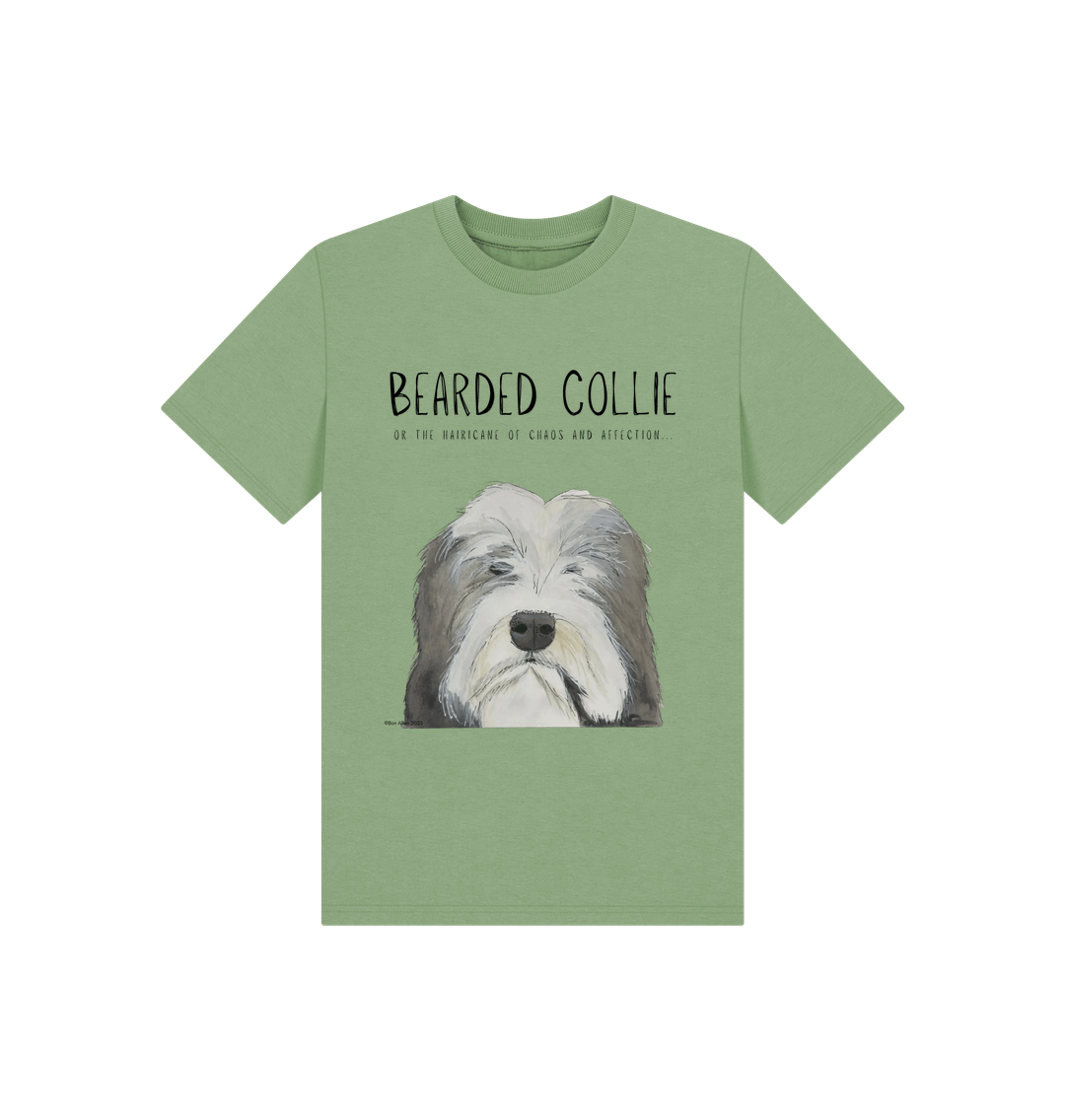 Tiny Hairicane Bearded Collie Child's T-Shirt