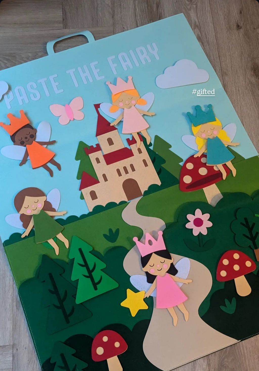 Felt Fairy Dress Up Board for Kids