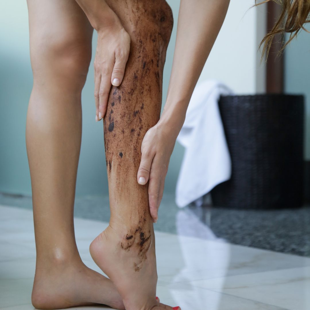 Coffee and Mint Body Scrub