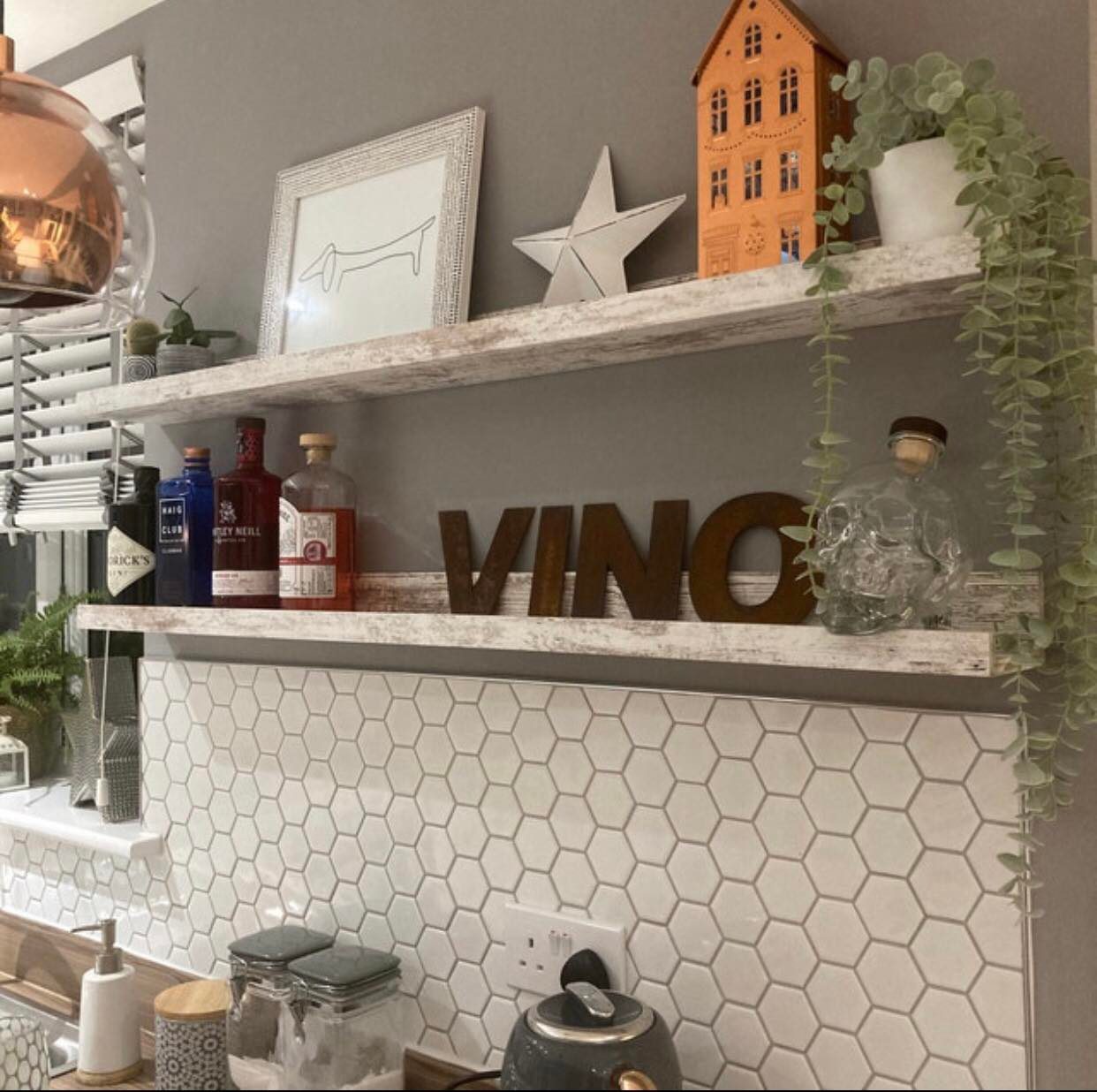 5 inch Fat Font Rusty Metal Letters A-Z 0-9