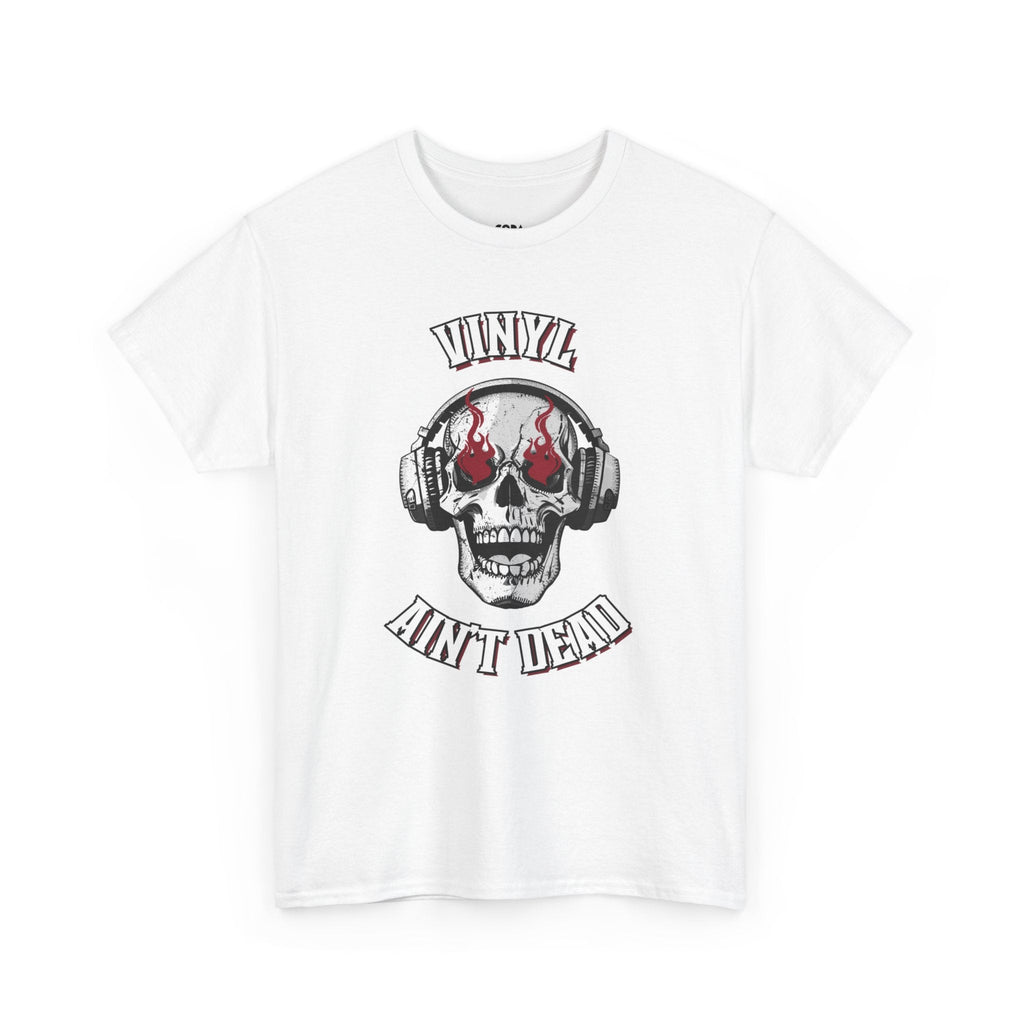 Vinyl Ain't Dead Skull Men's T-Shirt