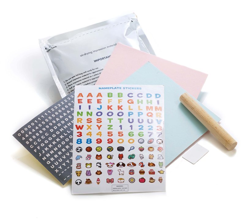 Duo Photo and Clay Print Frame for Baby Memories