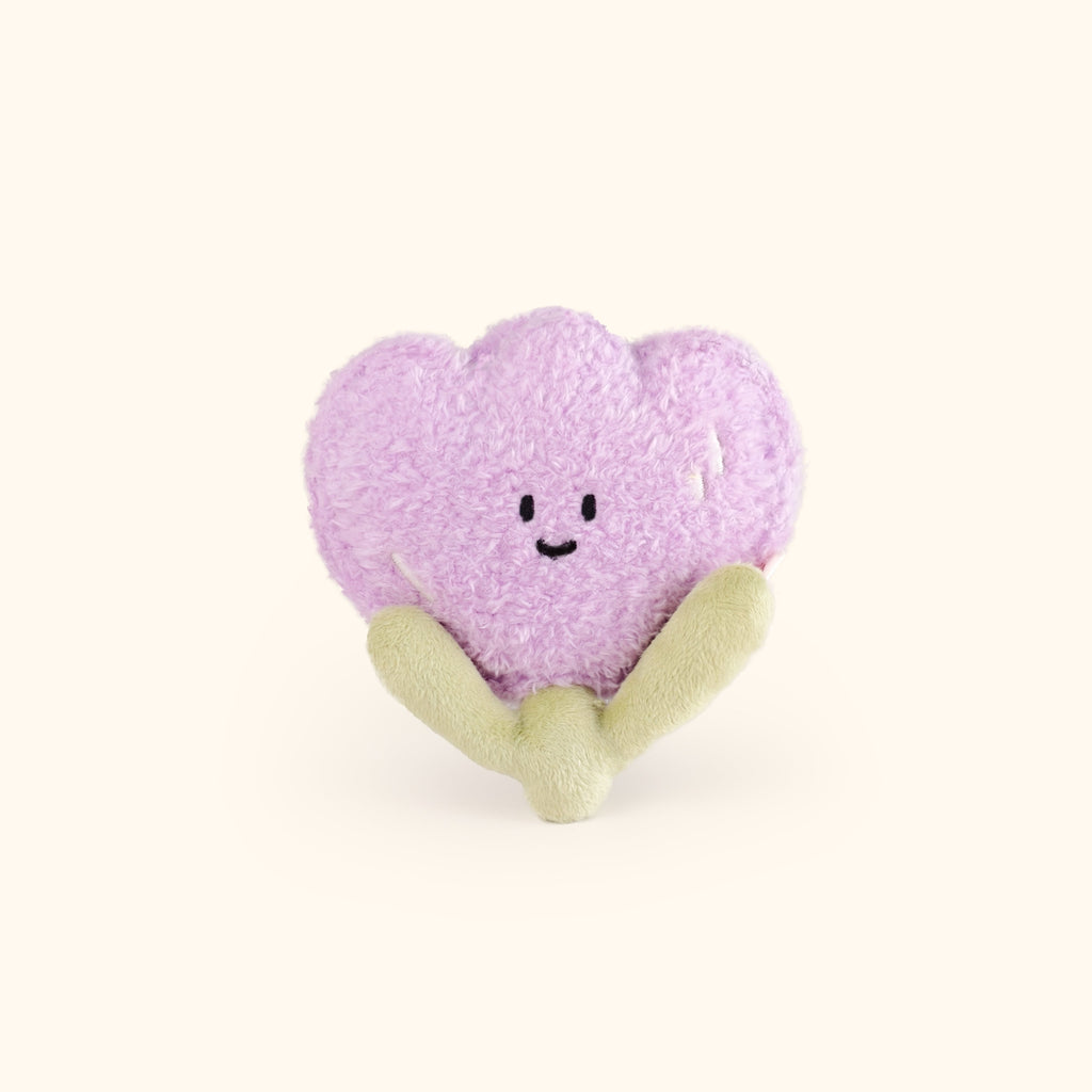 Tulip Mini Bag in Soft White Plush