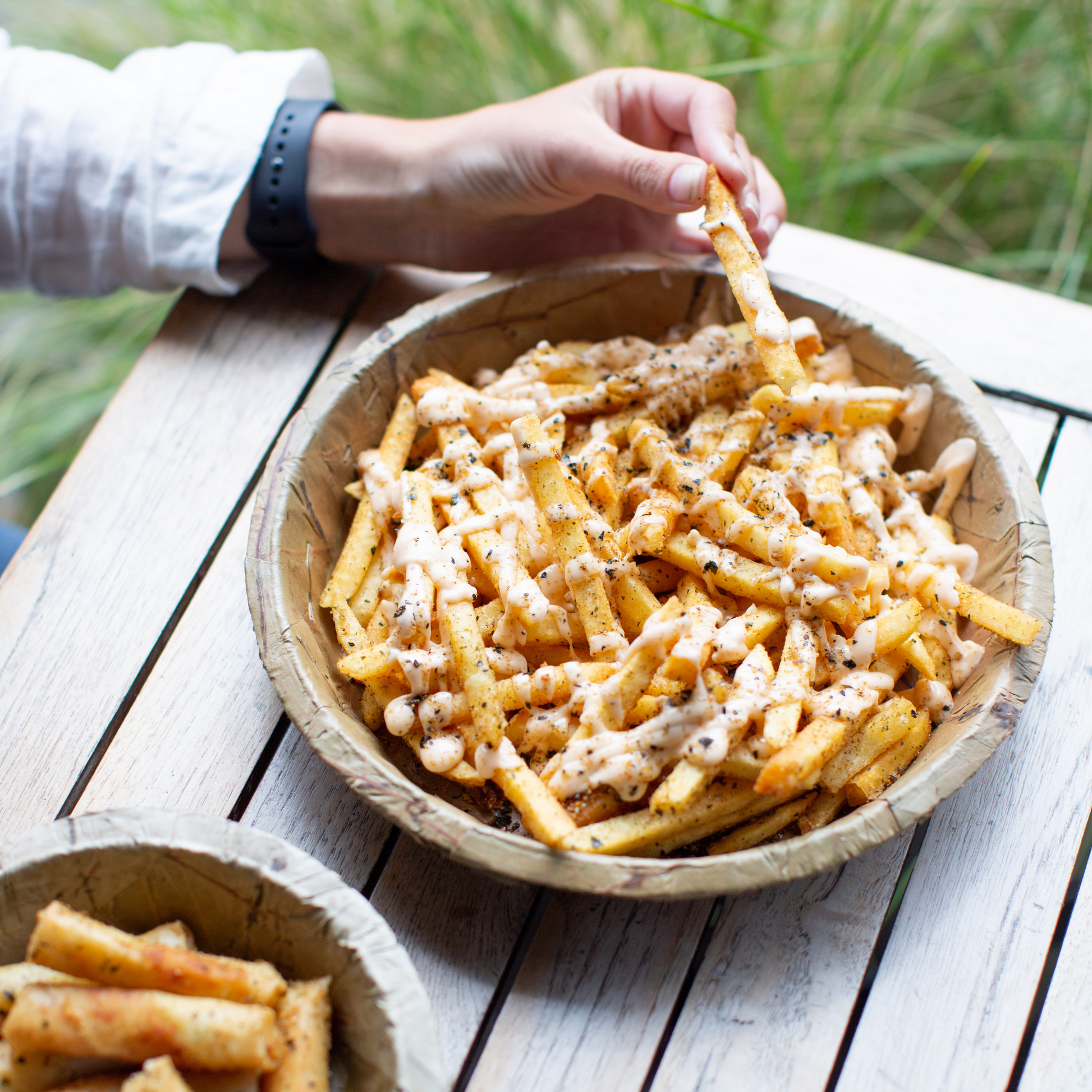 Extra Large Sal Leaf Plates 27cm Natural Disposable Pack of 20