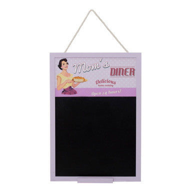 Retro Diner Chalkboard in Pink