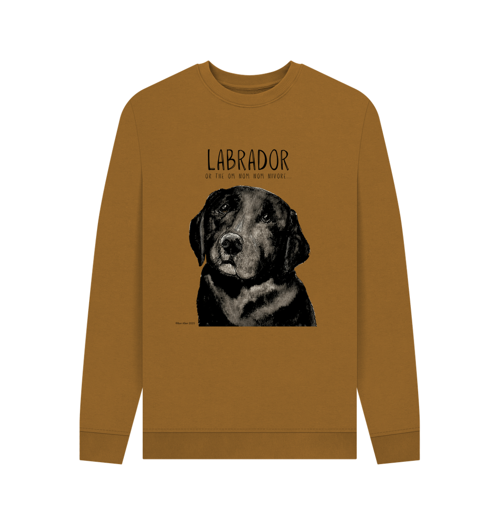 Feast Mode Activated Black Labrador Sweatshirt