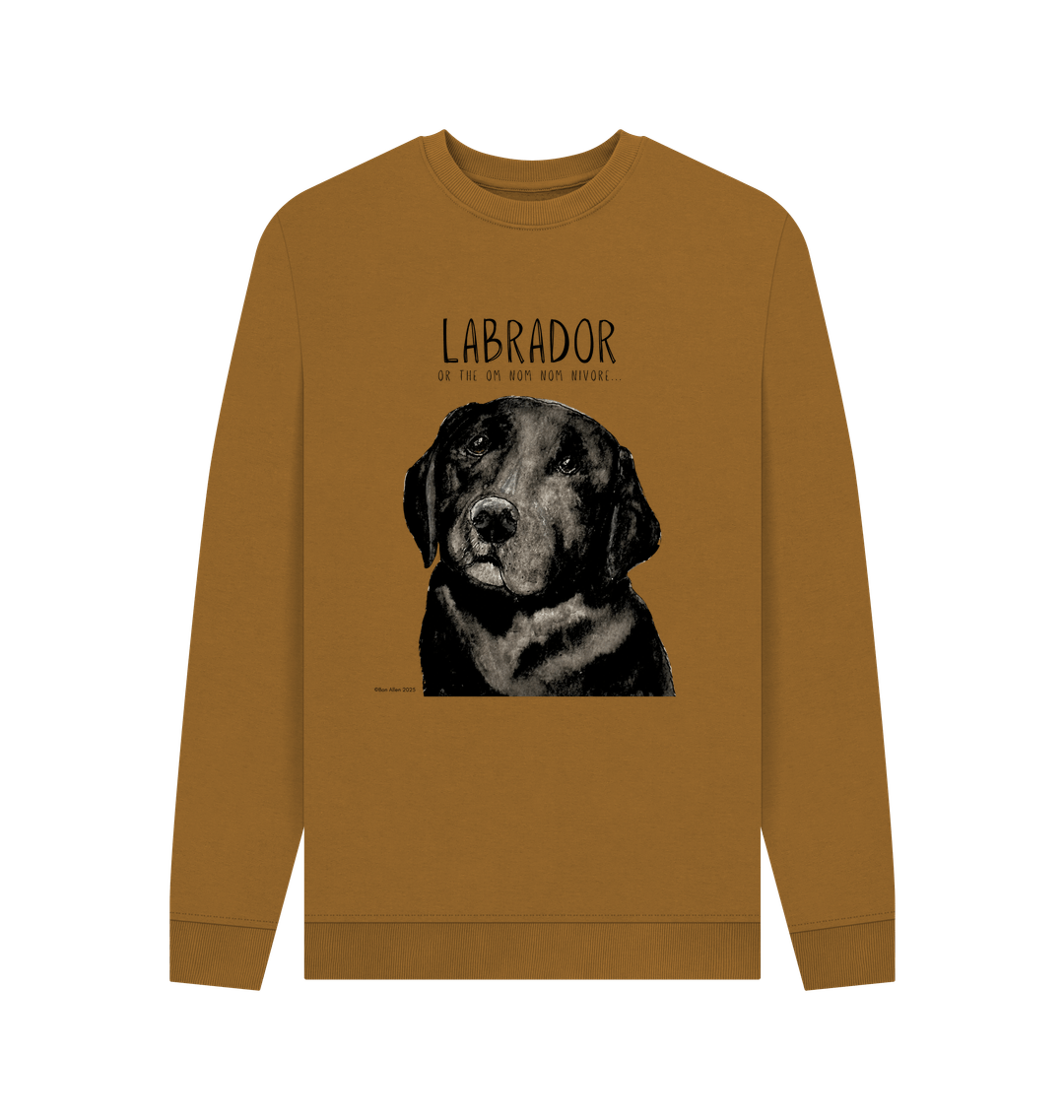 Feast Mode Activated Black Labrador Sweatshirt