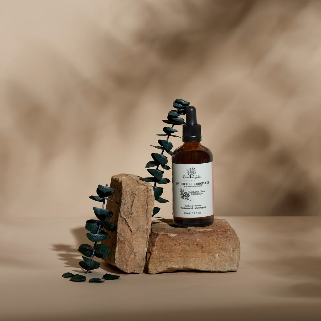 Eucalyptus and Geranium Toilet Freshener Drops
