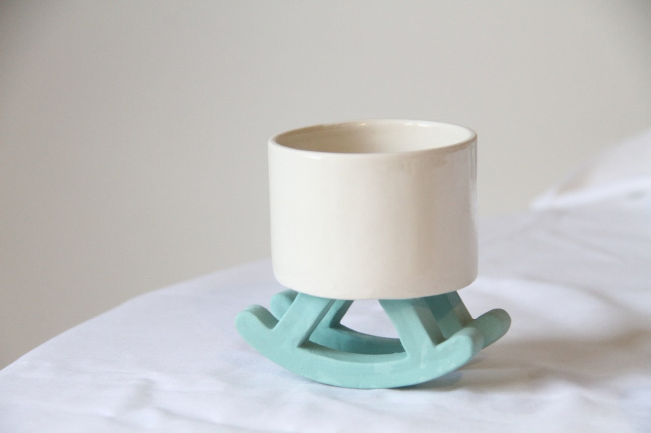 Rocky Chair Whisky Cup in Green