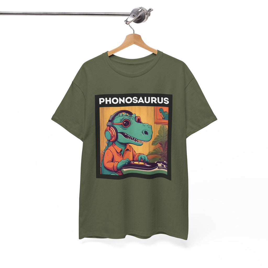 Phonosaurus Men's Vinyl T-Shirt
