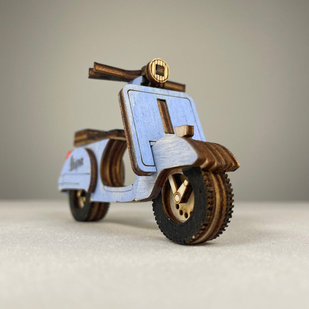 Vespa Ornmanent - Flatpack Model Kit by Curious Rabbit ®